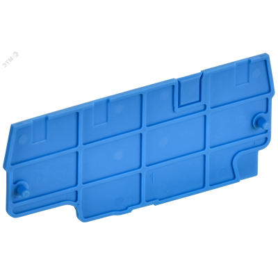 ARMAFIX Заглушка EPCX4-3 BU для колодки клеммной CP/CX4-3 синяя IEK