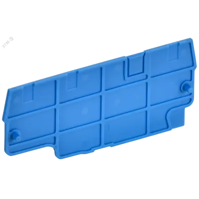 ARMAFIX Заглушка EPCX4-3 BU для колодки клеммной CP/CX4-3 синяя IEK