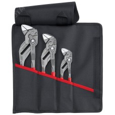 Набор переставных клещей, в сумке-скрутке, 3 предмета