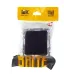BRITE Розетка с заземлением с защитными шторками и крышкой 16А IP44 РСбш10-3-44-БрЧ черный