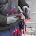 Набор клипс, KN-006110CR ColorCode Clip красная 3 шт, KN-006210TR TetheredTool Clip 3 шт, для маркировки и страховочной системы KNIPEX Tethered Tools