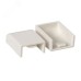 Заглушка (20х10) (4 шт) Plast EKF Белый