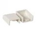 Заглушка (20х10) (4 шт) Plast EKF Белый