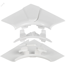 DLP Угол внутренний изменяемый 150х50мм белый