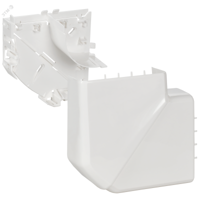 DLP Угол плоский 150х50мм белый