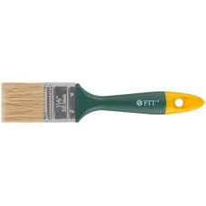 Кисть флейцевая Контур, натур.светлая щетина,     пластиковая ручка 1,5 (38 мм)