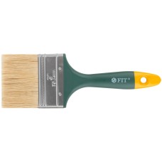 Кисть флейцевая Контур, натур.светлая щетина,     пластиковая ручка  3 (75 мм)