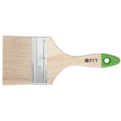 Кисть смешанная щетина деревянная ручка 4 (100мм)