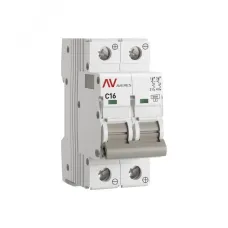Выключатель автоматический AV-6 DC 2P 16A (C) 6kA EKF AVERES