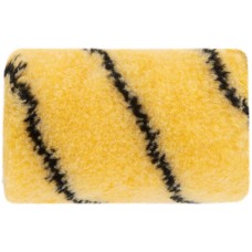 Ролик полиакриловый, бежевый с черной полоской, диаметр 40/61 мм, ворс 10.4 мм, 100 мм