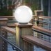 Садово-парковый светильник ЭРА НТУ 02-100-351 шар опаловый призма на опору / кронштейн IP44 Е27 max100Вт d350mm