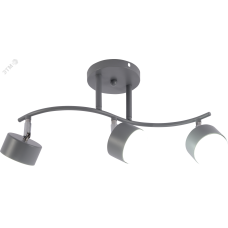 Светильник настенно-потолочный спот 15Вт поворотный Rivoli Vivien 7077-703 3хGX53