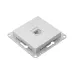 Эпика Механизм розетки RJ45 (cat5) алюминий EKF