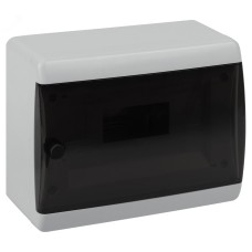 Корпус пластиковый навесной COMFORT ЩРН-П-8 IP41 прозрачная крышка белый