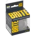 BRITE Светорегулятор поворотно-нажимной 600Вт СС10-1-0-БрС сталь