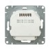 Механизм розетки с USB-C - 2шт  16А  с заземлением  со шторками  мокко Эпика EKF