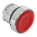 Исполнительный механизм кнопки XB4 красный плоский возвратный без фиксации, без подсветки IP65