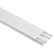DLPlus Кабель-канал плинтусный 60/3х16мм белый