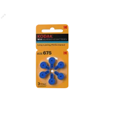 Батарейки Kodak ZA675-6BL [KZA675-6] MAX Hearing Aid (360/1800/45000)