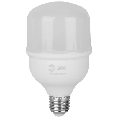 Лампа светодиодная ЭРА GREEN LINE LED POWER T80-40W-840-E27/E40 GL E27/E40 40 Вт колокол яркий белый свет