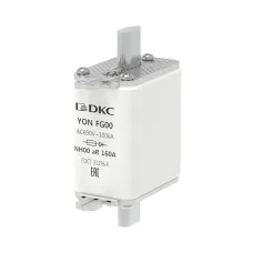 Предохранитель YON ножевого типа FG00 160А 690V характеристика arya