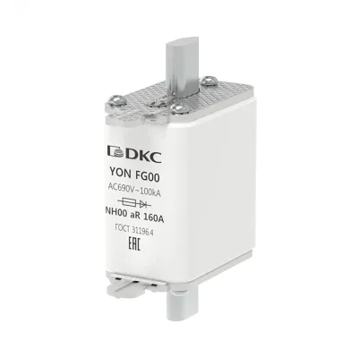 Предохранитель YON ножевого типа FG00 160А 690V характеристика arya