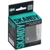 SKANDY Розетка с заземлением с защитными шторками 16А с USB C 18Вт SK-R17T титан IEK