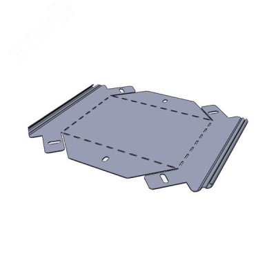 Угол 45 градусов вертикальный внешний 80x400 мм (плоский)