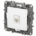 Розетка ЭРА Серия 12 12-3107-01М информационная RJ45, белый матовый