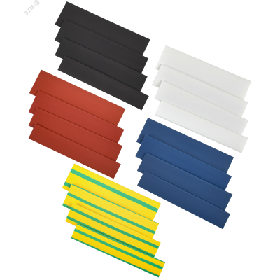 Набор ТТУ 8/4, 10/5, 12/6, 14/7 ЖЗ, С, К, Ч, Б 20х8см/упак IEK