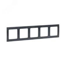 Стокгольм Рамка 5-местная черная EKF PROxima