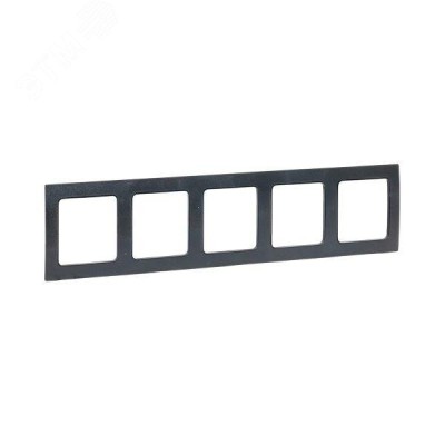 Стокгольм Рамка 5-местная черная EKF PROxima