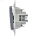 FLITE Выключатель 2-клавишный 10А ВС12-1-0-ФлМ маренго IEK