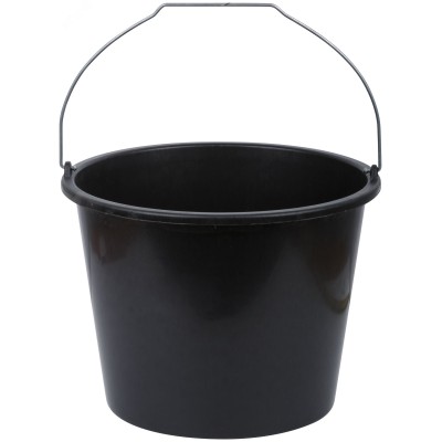 Ведро строительное пластиковое для перемешивания раствора 12 л