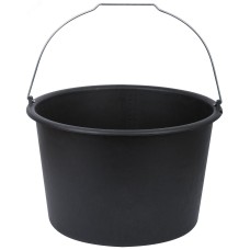 Ведро строительное пластиковое для перемешивания раствора, усиленные стенки 20 л