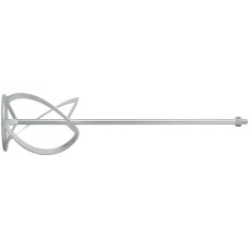 Миксер для тяжелых строительных смесей усиленный Профи, хвостовик М14, 140х590 мм