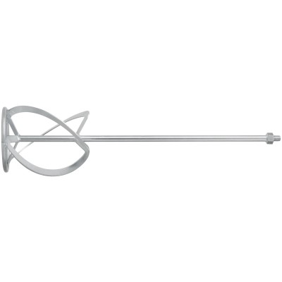 Миксер для тяжелых строительных смесей усиленный Профи, хвостовик М14, 140х590 мм