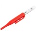 Маркер строительный перманентный, тонкий, удлиненное перо, красный