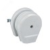 Разъем РШ-ВШ 32А 250В 2P+PE (СУ)  пластиковый белый EKF Simple