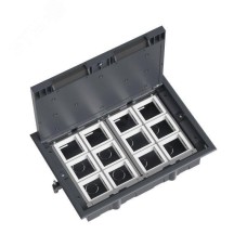 Лючок напольный с изменяемой глубиной C-Line 24 (с приборной рамкой)