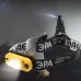 Фонарь налобный светодиодный ЭРА Рабочий GA-801 аккумуляторный мощный яркий 4 режима желто-черный