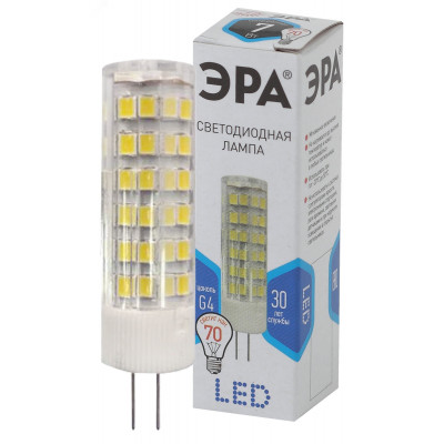 Лампочка светодиодная ЭРА STD LED-JC-2,5W-220V-SLC-840-G4 G4 2,5Вт силикон капсула нейтральный белый свет