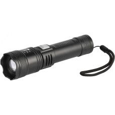 Фонарь светодиодный Трофи UA-103 аккумуляторный 7 Вт оптический Zoom 3 режима powerbank