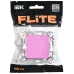 FLITE Выключатель 1-клавишный 10А ВС11-1-0-ФлПр пурпурный IEK