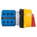 Переключатель кулачковый ПК-1-23 10А 3P 1-0-2 с блокировкой IP65 PROxima