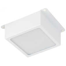 Светильник светодиодный ДВО Грильято Домино SPO-651-3-4K-W8 8Вт 4000К 84х84мм 100х100 белый