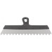Шпатель фасадный нержавеющий зубчатый 350 мм / зуб 10 мм