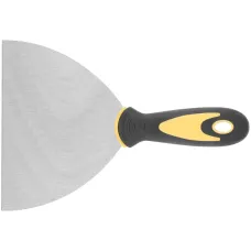 Шпатель, нерж.сталь, прорезиненная ручка 6'' (150 мм)