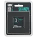 SKANDY Рамка 1-местная SK-F31Bl металл черный IEK