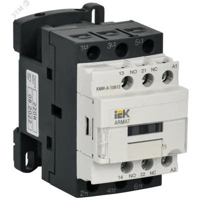 Контактор КМИ-А-10612 LC1D 6А 110В/АС3 1НО/1НЗ